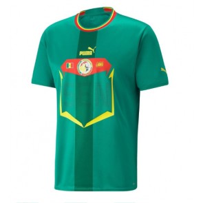 Lacne Muži Futbalové dres Senegal MS 2022 Krátky Rukáv - Preč